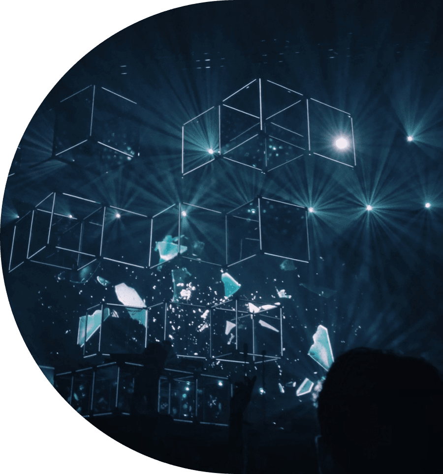 De blocos conectados repesentado a blockchain
