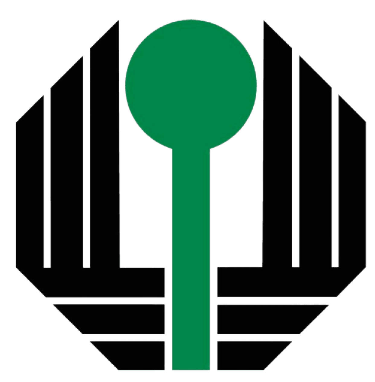 Logo da Universidade Estadual de Londrina como apoiador do projeto Rotas do Garimpo